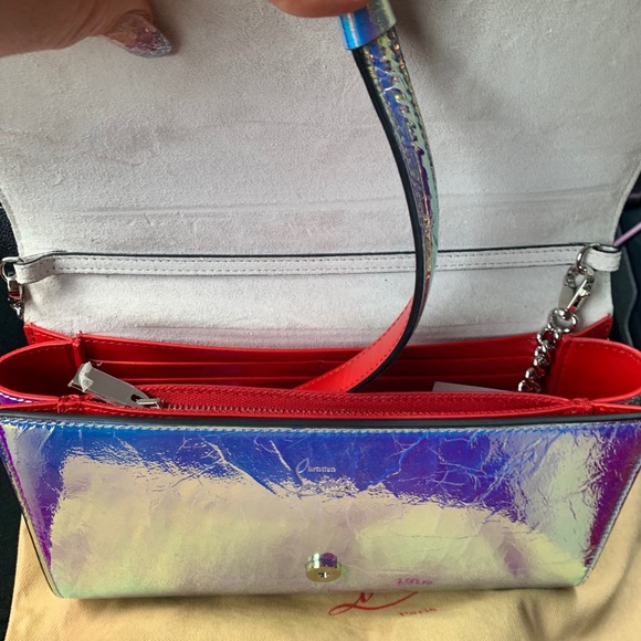 Christian Louboutin Loubisky Clutch NWT - Picture 5 of 8